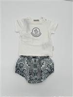 Moncler Completo t-shirt e pantaloncino bimba