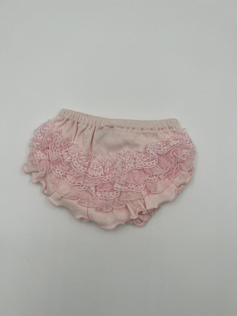 Aletta Coulotte neonata in cotone con riccio - immagine 2