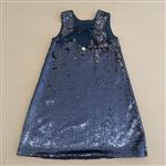 Miss Blumarine Abito paillettato blu - immagine 2