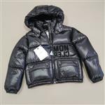 Moncler Giubbotto ABBAYE nero con cappuccio removibile