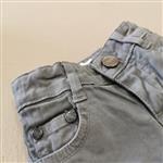 4US Paciotti Pantalone in gabardina grigio, modello jeans - immagine 3
