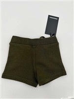 Dsquared2 Pantaloncino neonata nero con tasca centrale - immagine 2