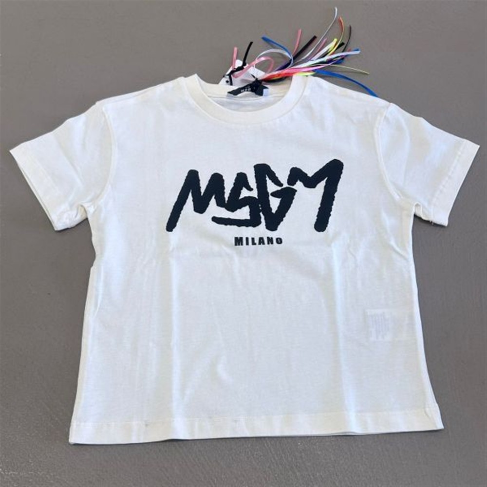 MSGM_t-shirt_colore_burro MSGM t-shirt colore burro - immagine 1
