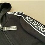 Iceberg Felpa garzata con zip, cappuccio e tasche - immagine 2