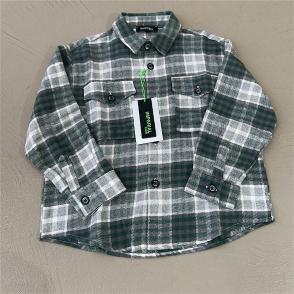 imperial_kids_camicia_verde_brillante