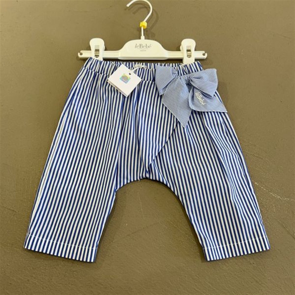le_Bebe_pantalone_neonata_celeste_a_righe
