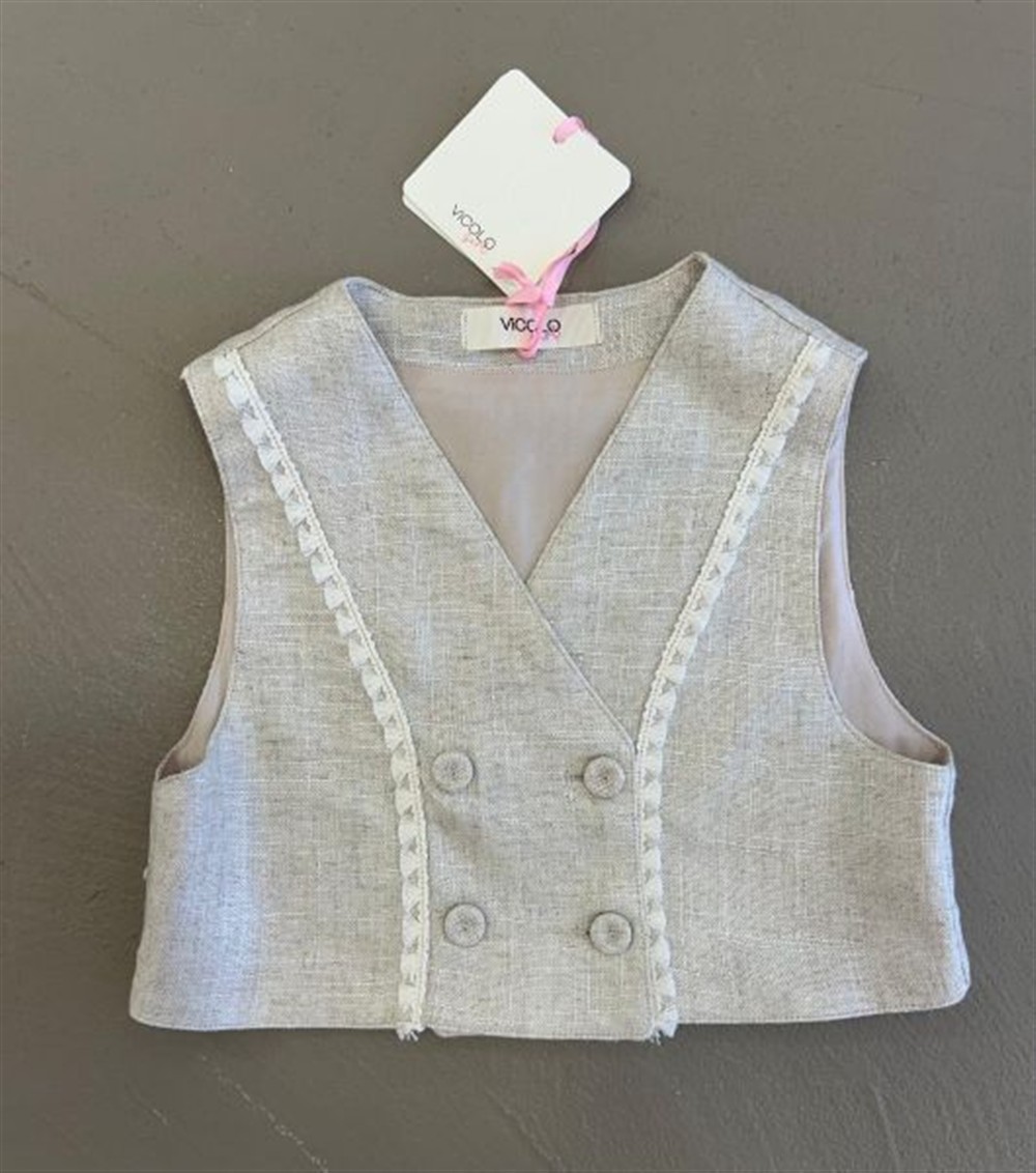Vicolo_Gilet_platino Vicolo Gilet platino - immagine 1