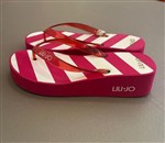 Liu-jo Infradito fuxia colorato alto