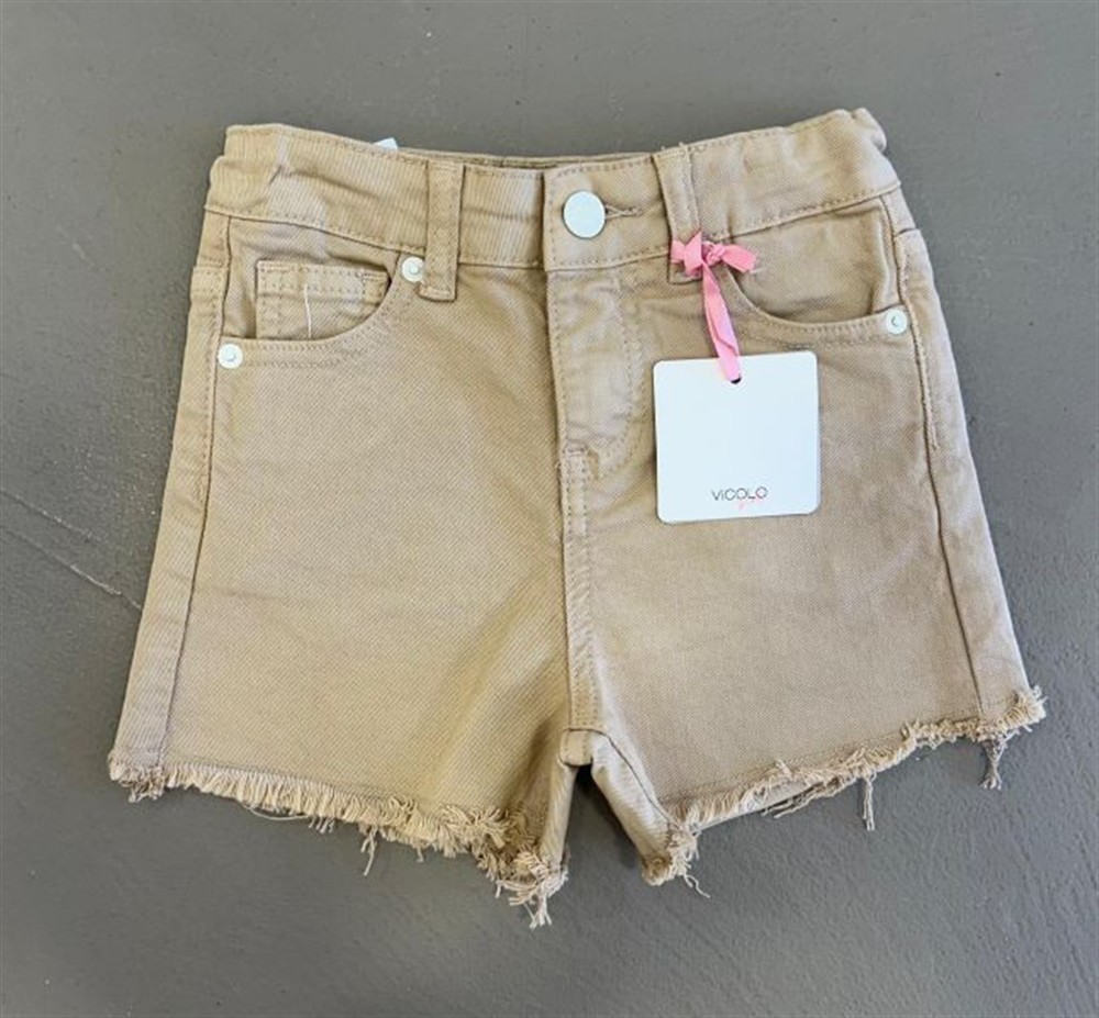 Vicolo_Short_sabbia_in_jeans_denim Vicolo Short sabbia in jeans denim - immagine 1