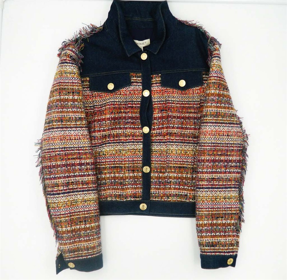 Twin-Set_Giubbino_jeans_ModBOUCLE Twin-Set Giubbino jeans Mod.BOUCLE' - immagine 1