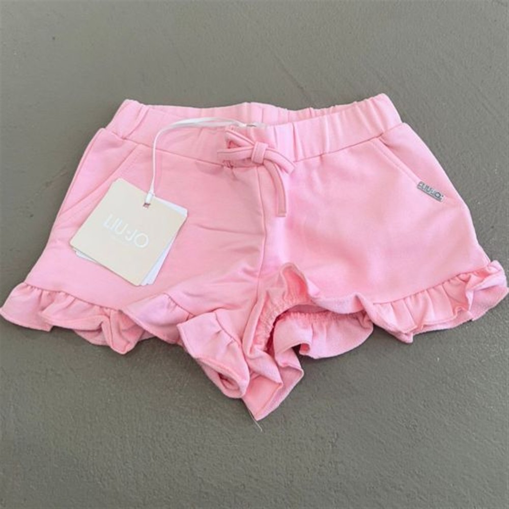 liu-jo_pantaloncino_felpa_rosa liu-jo pantaloncino felpa rosa - immagine 1
