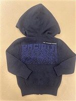 paciotti Maglia con zip rasata blu - immagine 2