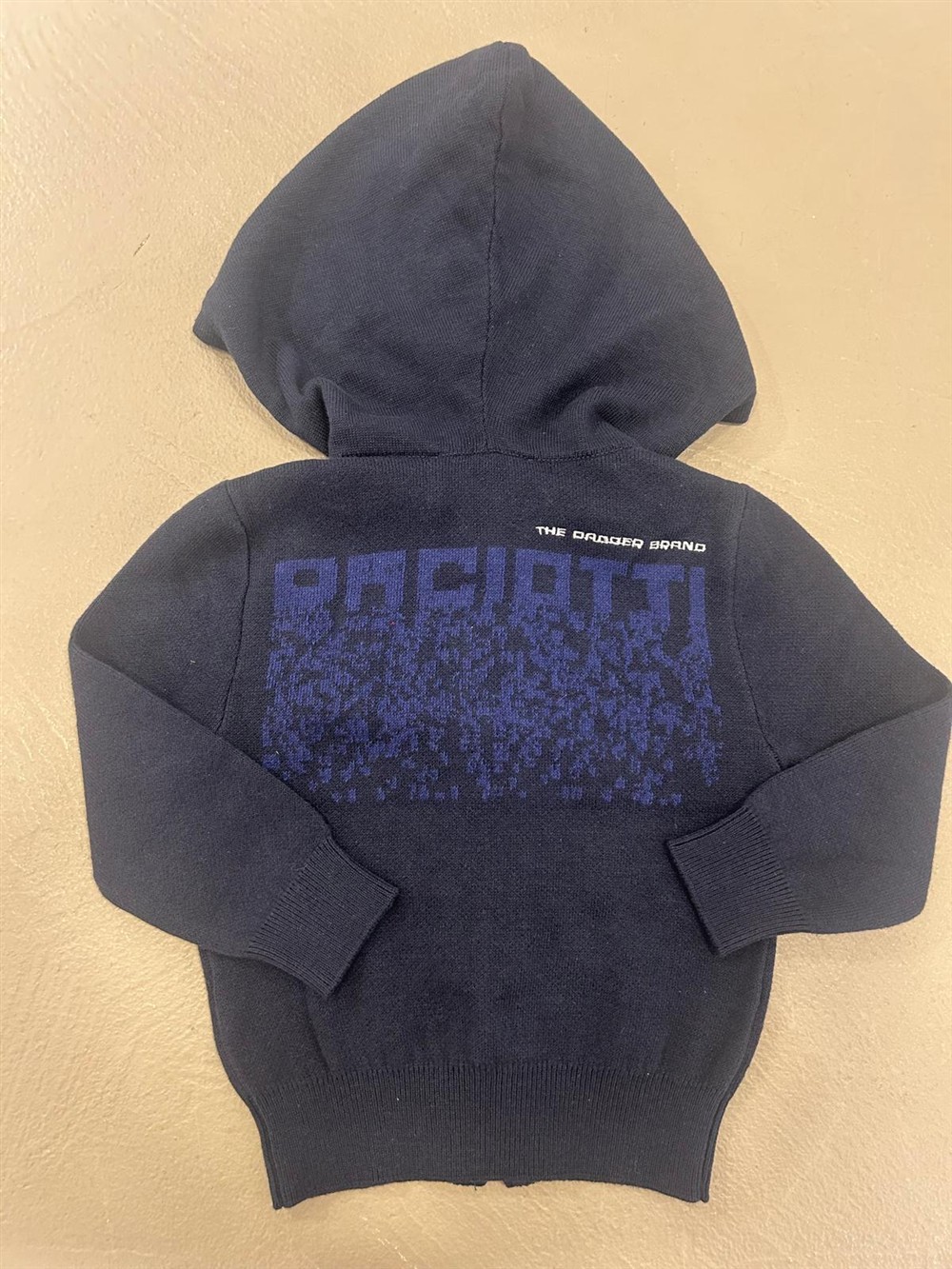 paciotti Maglia con zip rasata blu - immagine 2