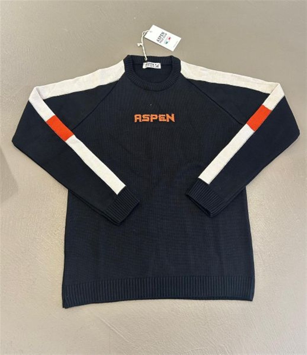 Aspen_Polo_Maglia_in_lana_rasata_girocollo Aspen Polo Maglia in lana rasata girocollo - immagine 1